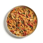 Chicken Chow Mein with Stir Fry Vegetables